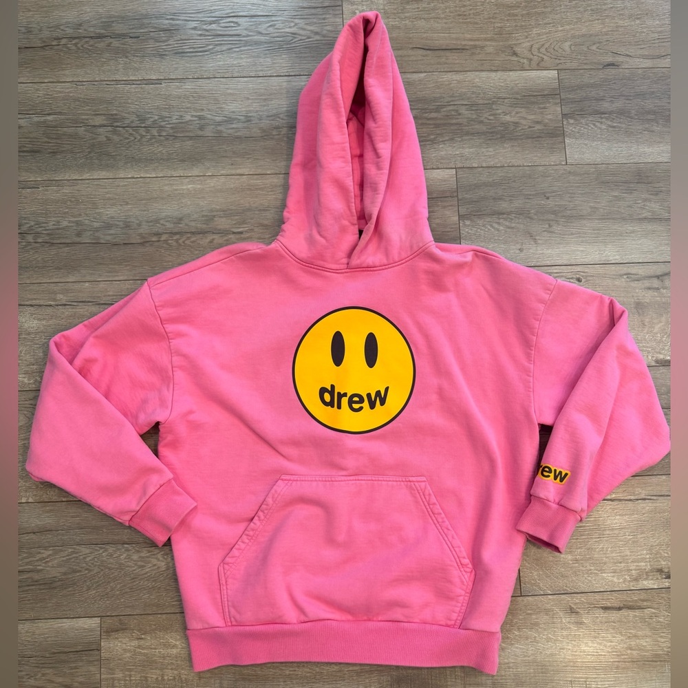 Drew House Hoodie in Hot Pink
